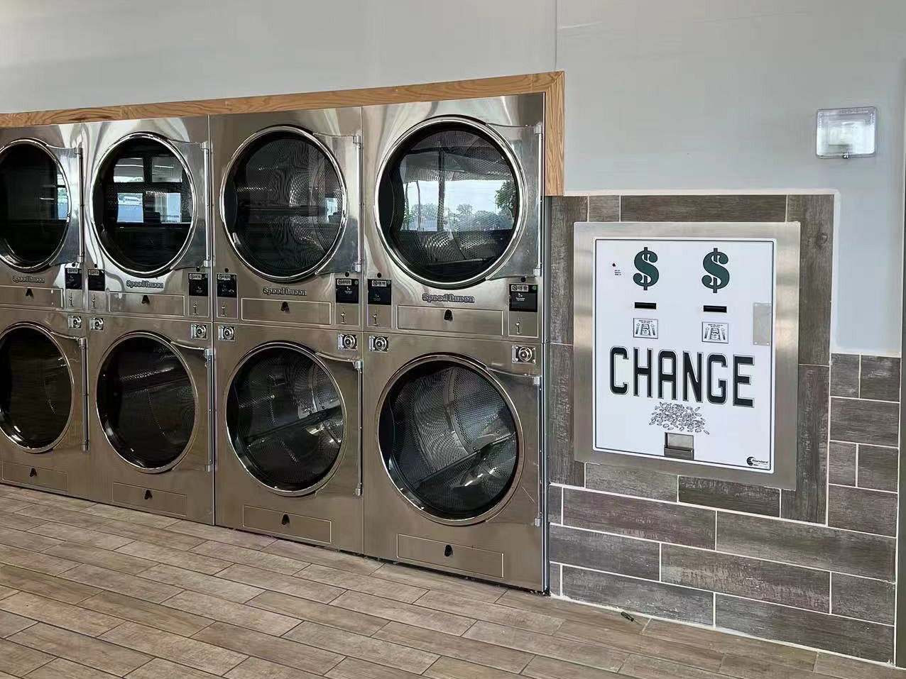Premier Laundry Racine Machine Wall